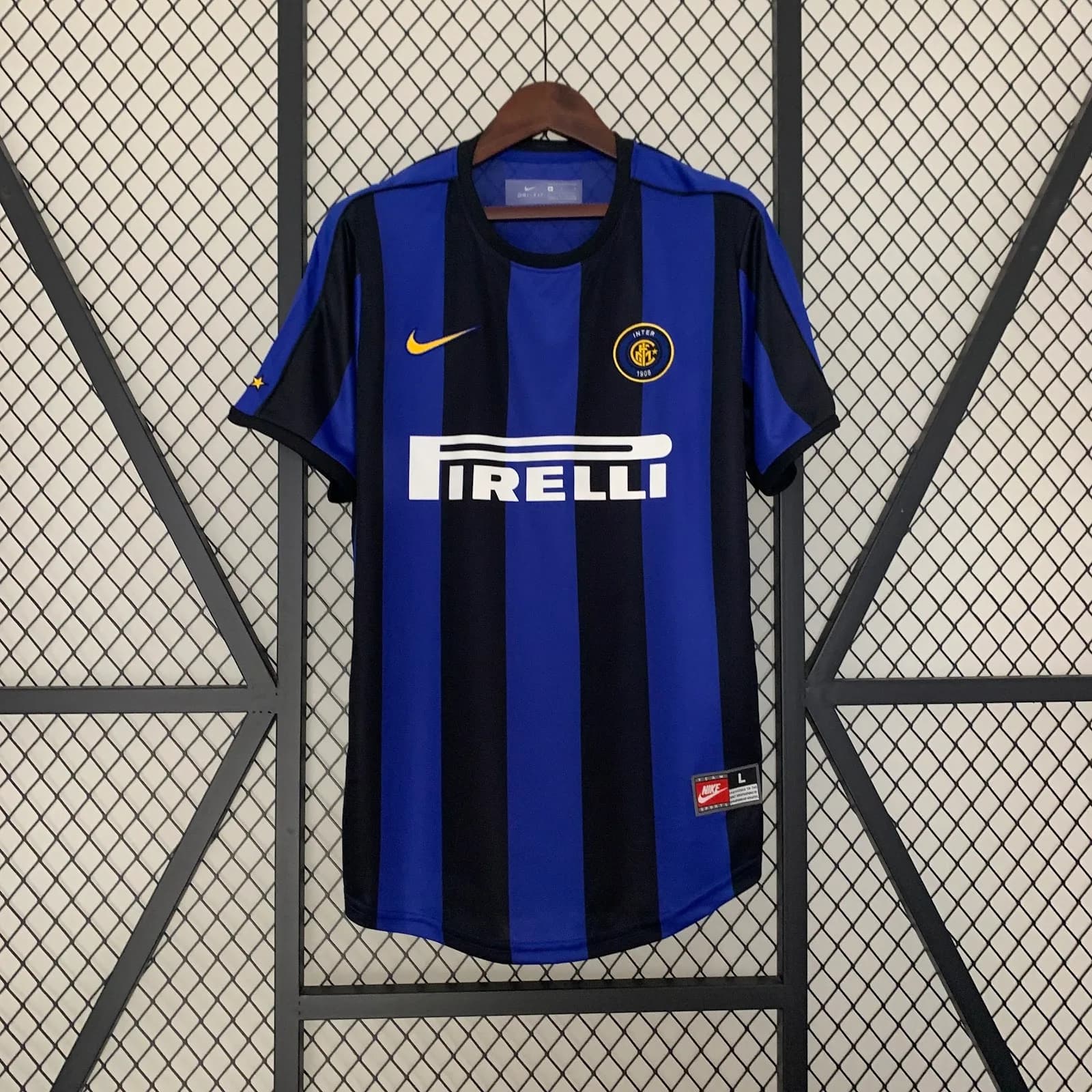 Camiseta Inter de Milán – Titular Retro con patrocinadores – 1999-00