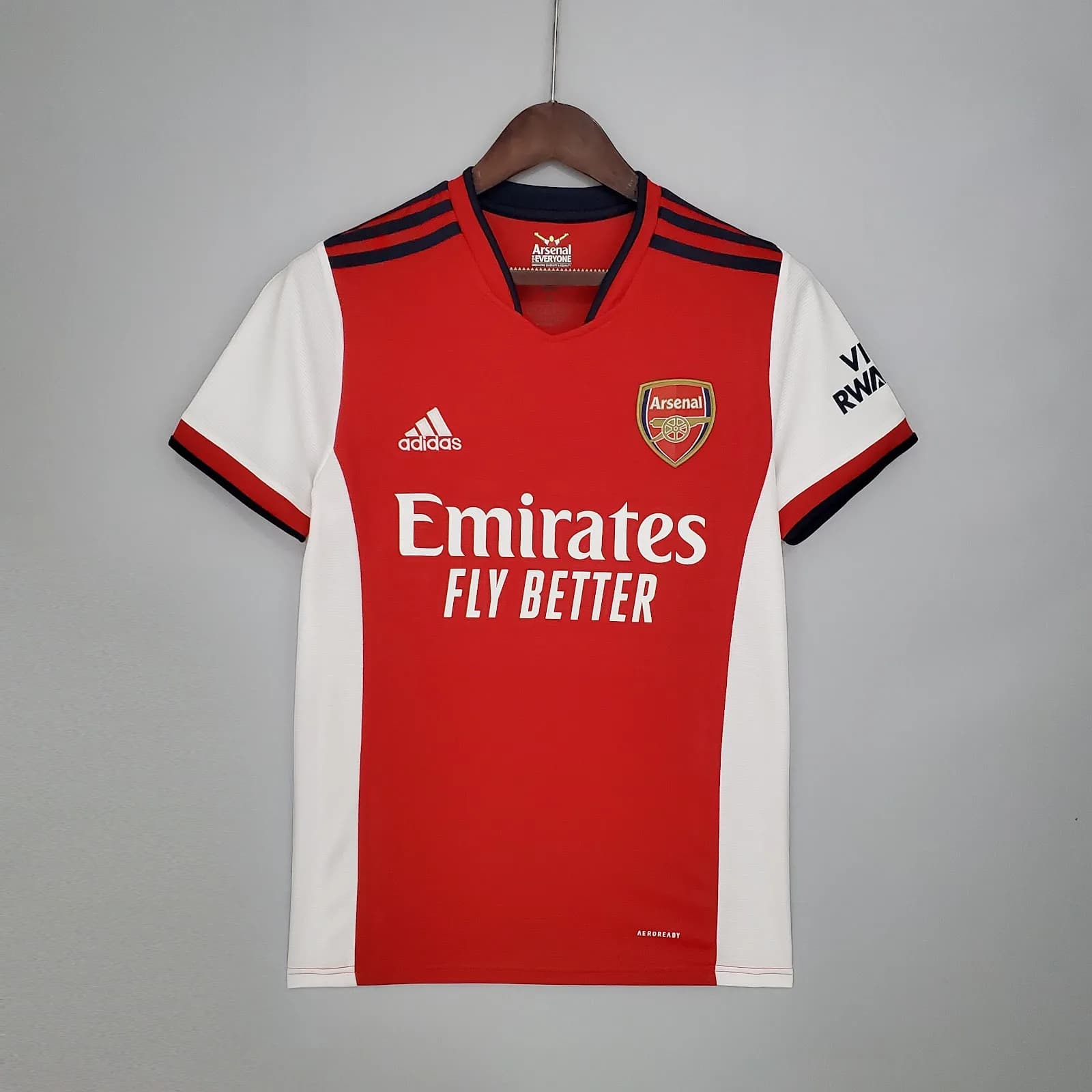 Camiseta Arsenal – Titular con patrocinadores – 2021-22