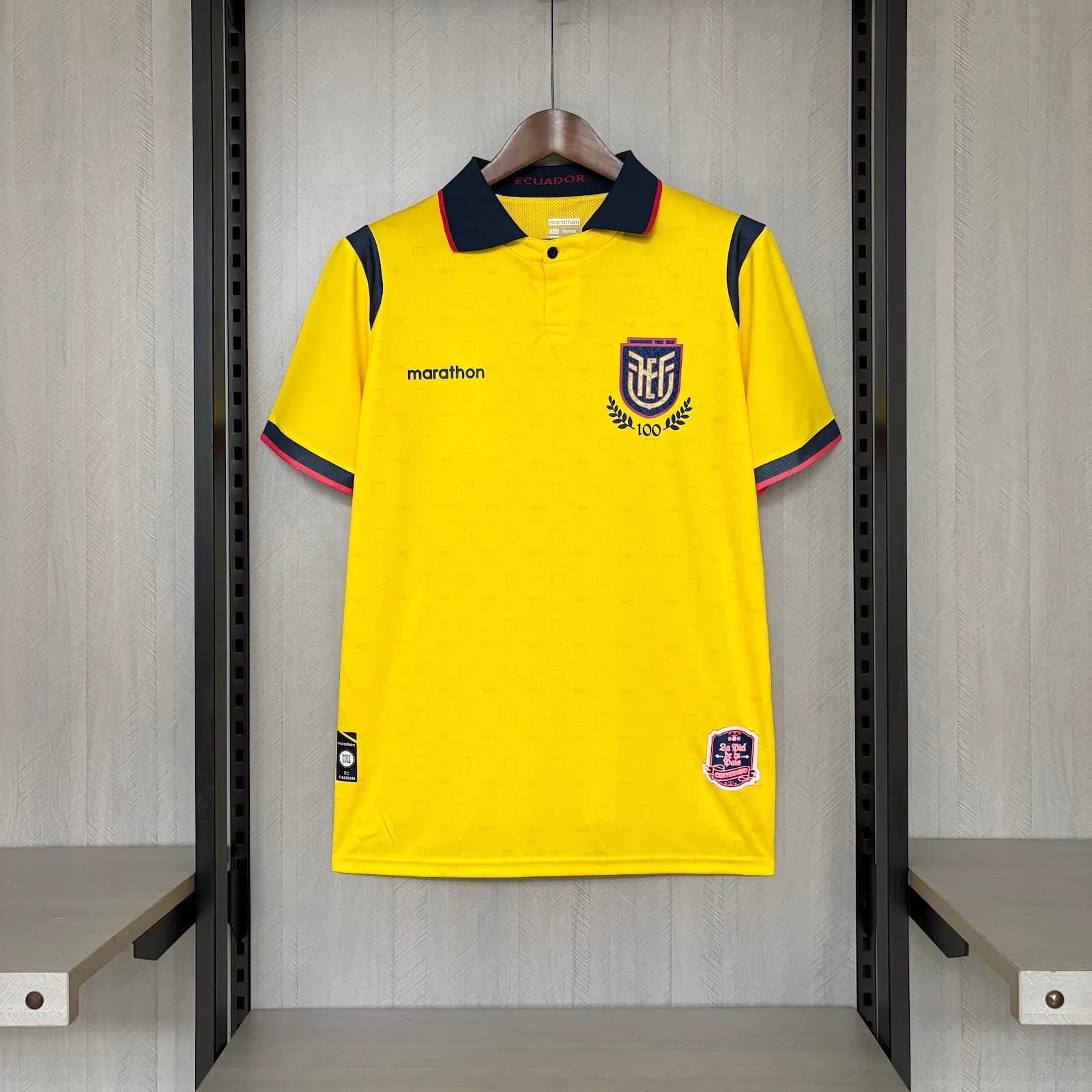 Camiseta Ecuador – Titular amarilla – 2026
