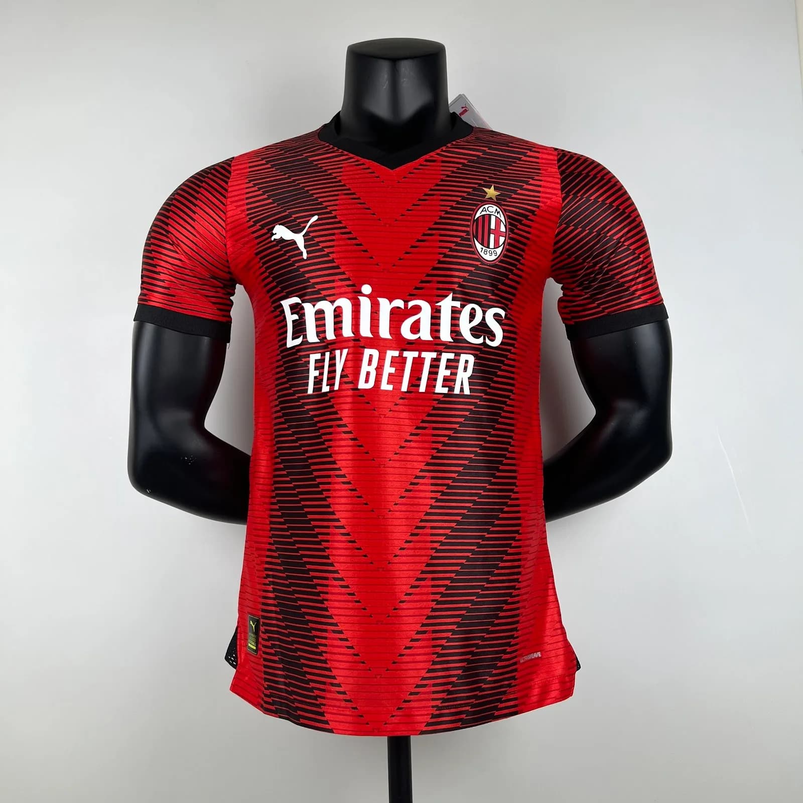 Camiseta AC Milan – Titular versión jugador – 2023-24 – Variante 1