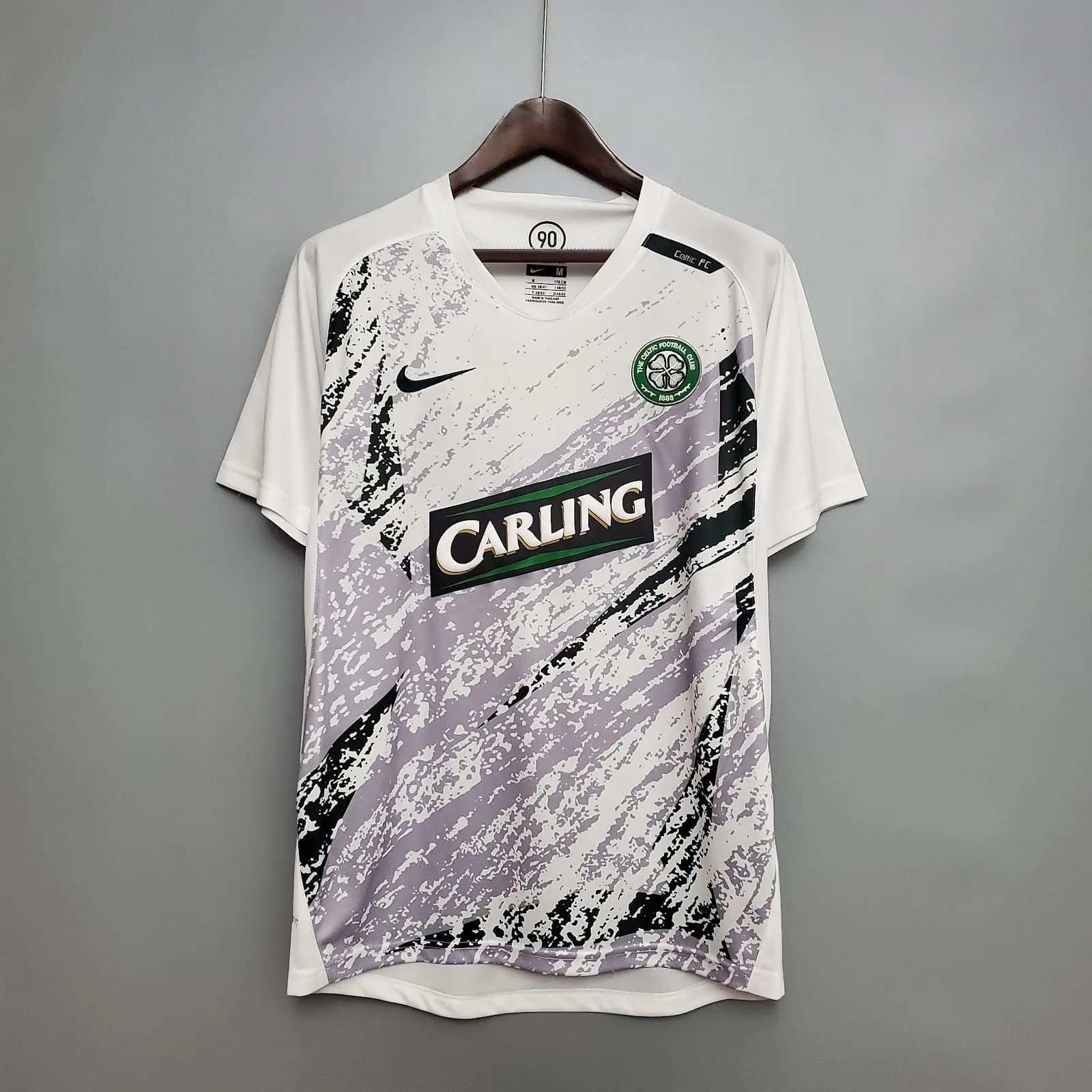 Camiseta Celtic – Visitante blanca Retro – 2007-08