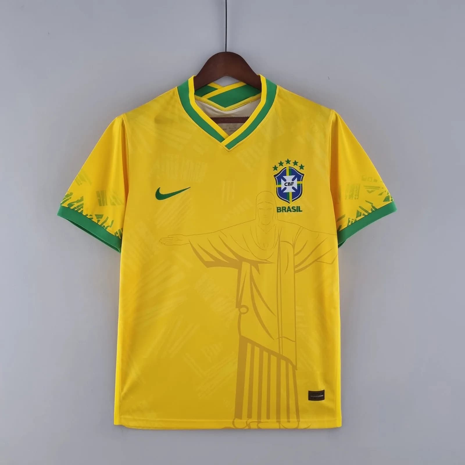 Camiseta Brasil – Titular edición especial Cristo Redentor – 2022