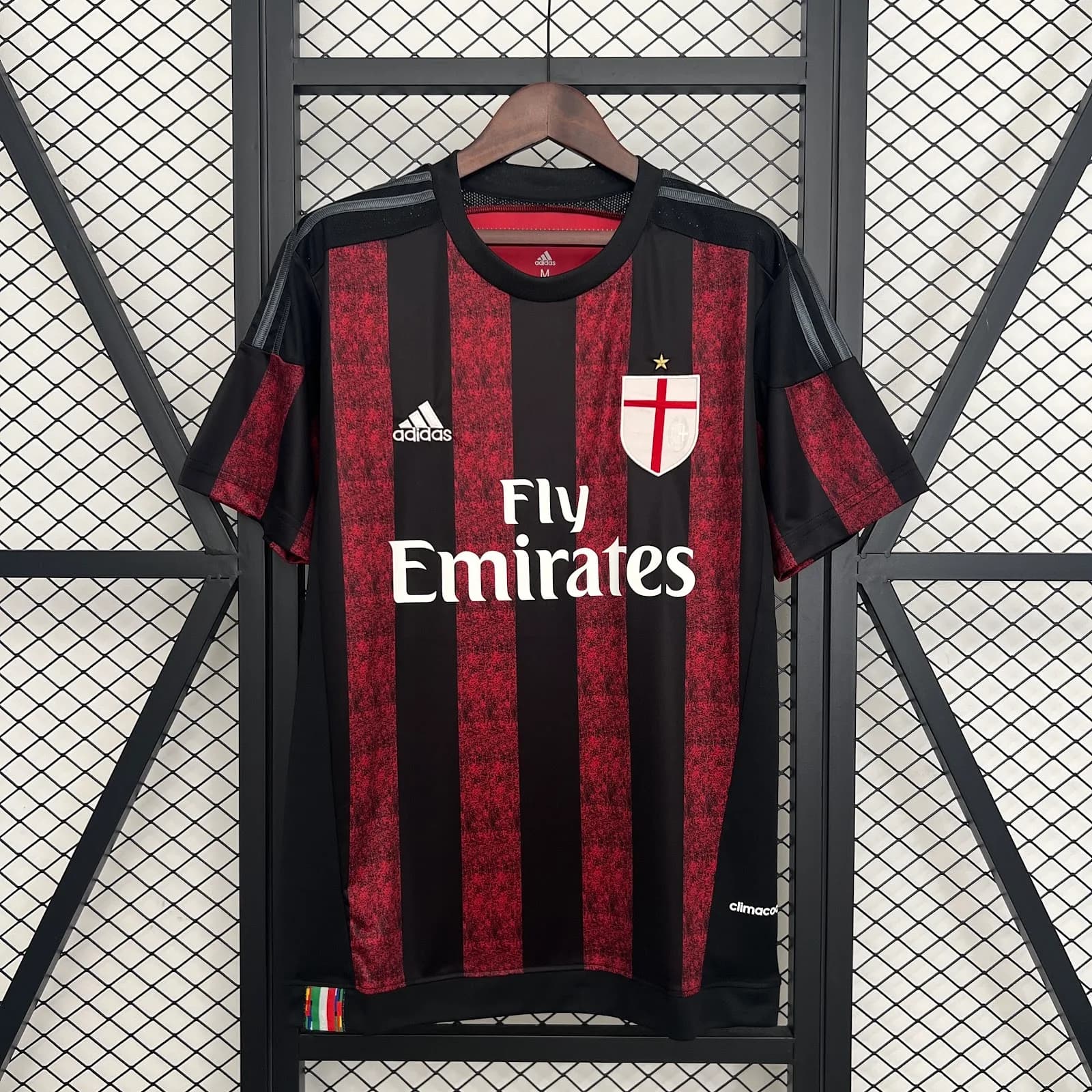Camiseta AC Milan – Titular con patrocinadores – 2015-16