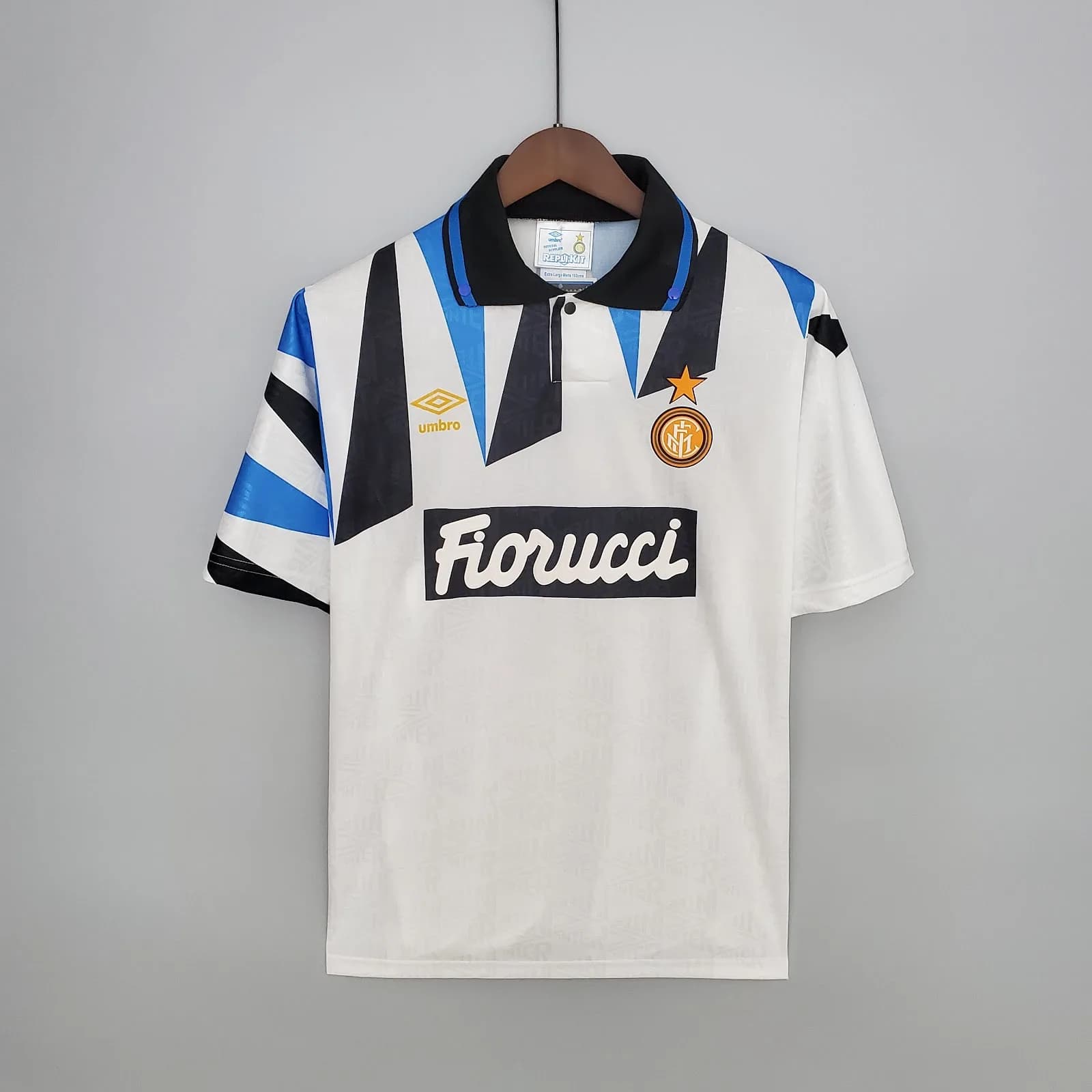 Camiseta Inter de Milán – Visitante Retro con patrocinadores – 1992-93