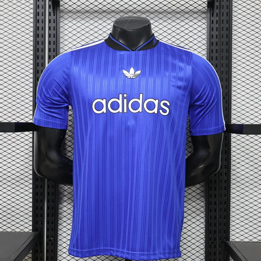 Camiseta Clover Casual Azul Real S-1