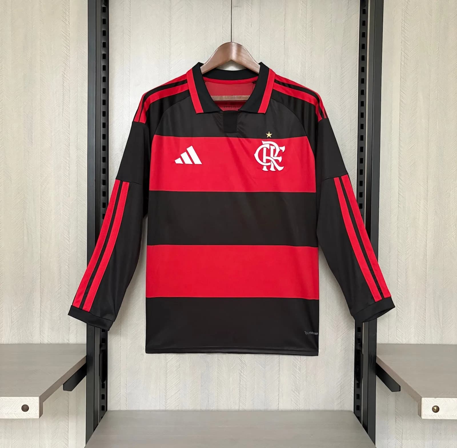 Camiseta Flamengo – Titular manga larga – 2026-27