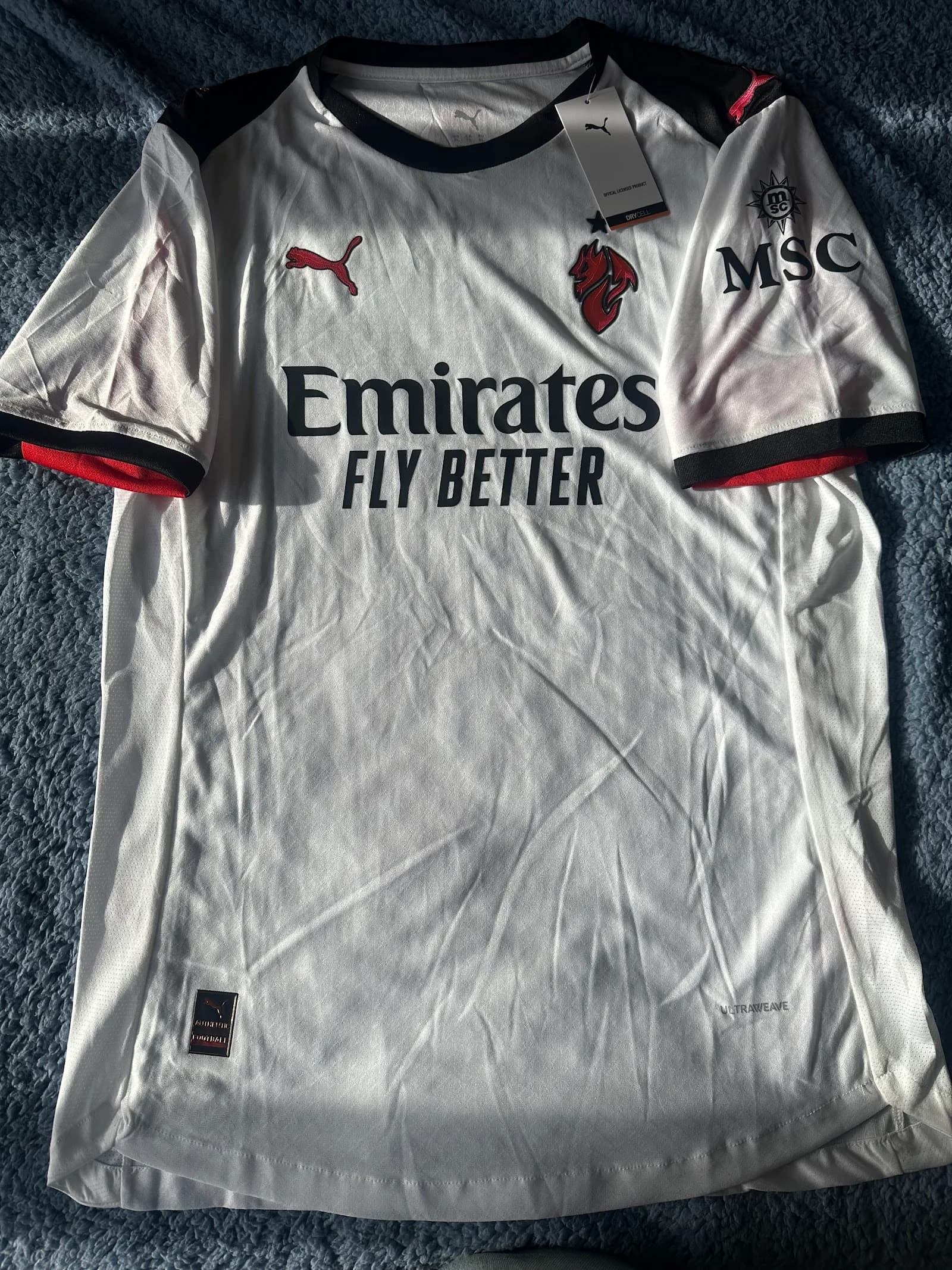 Camiseta AC Milan Visitante 2025-26