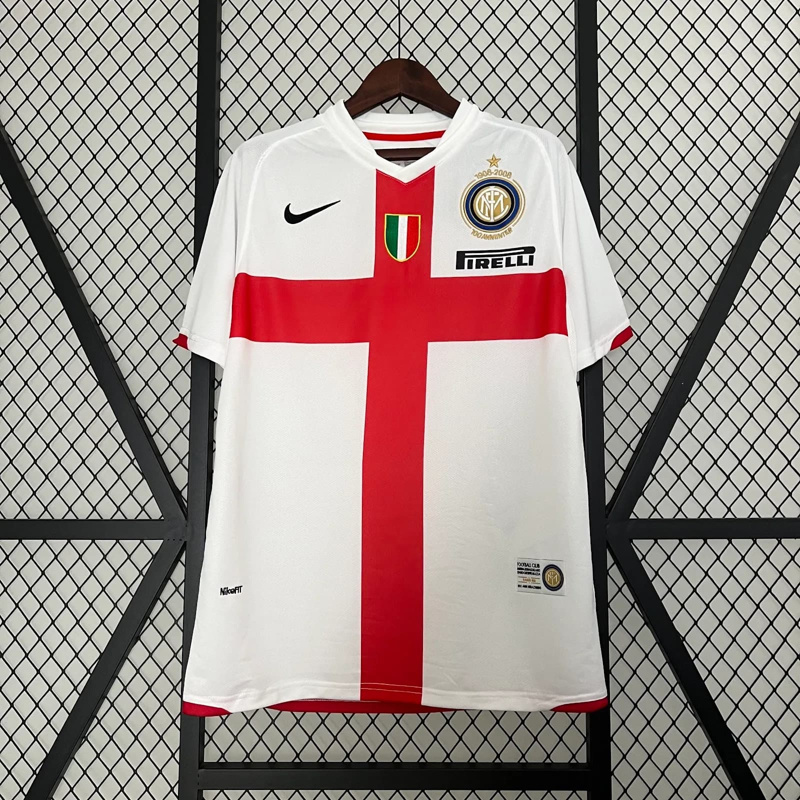 Camiseta Inter de Milán – Visitante con patrocinadores – 2007-08
