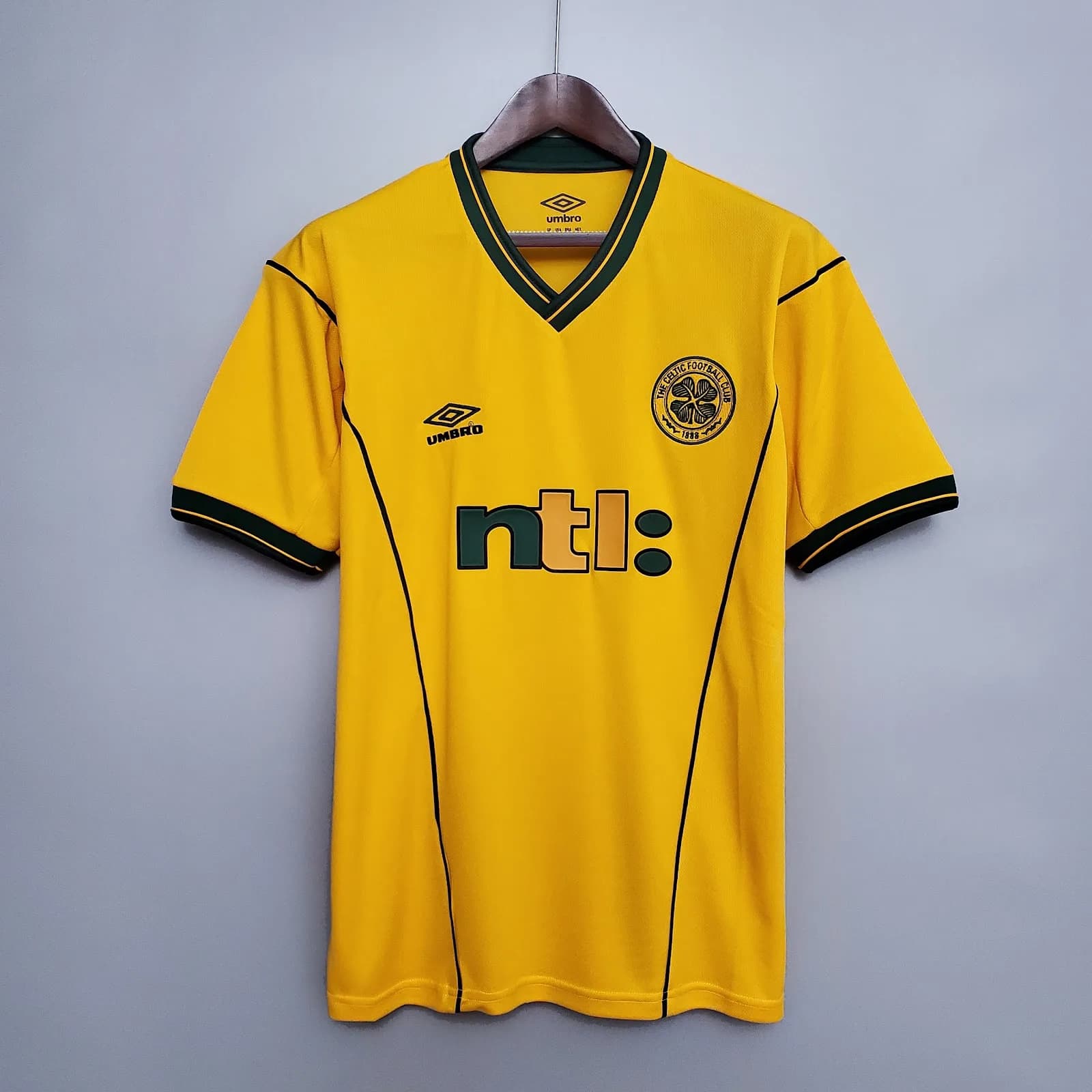 Camiseta Celtic – Visitante Retro – 2001-03
