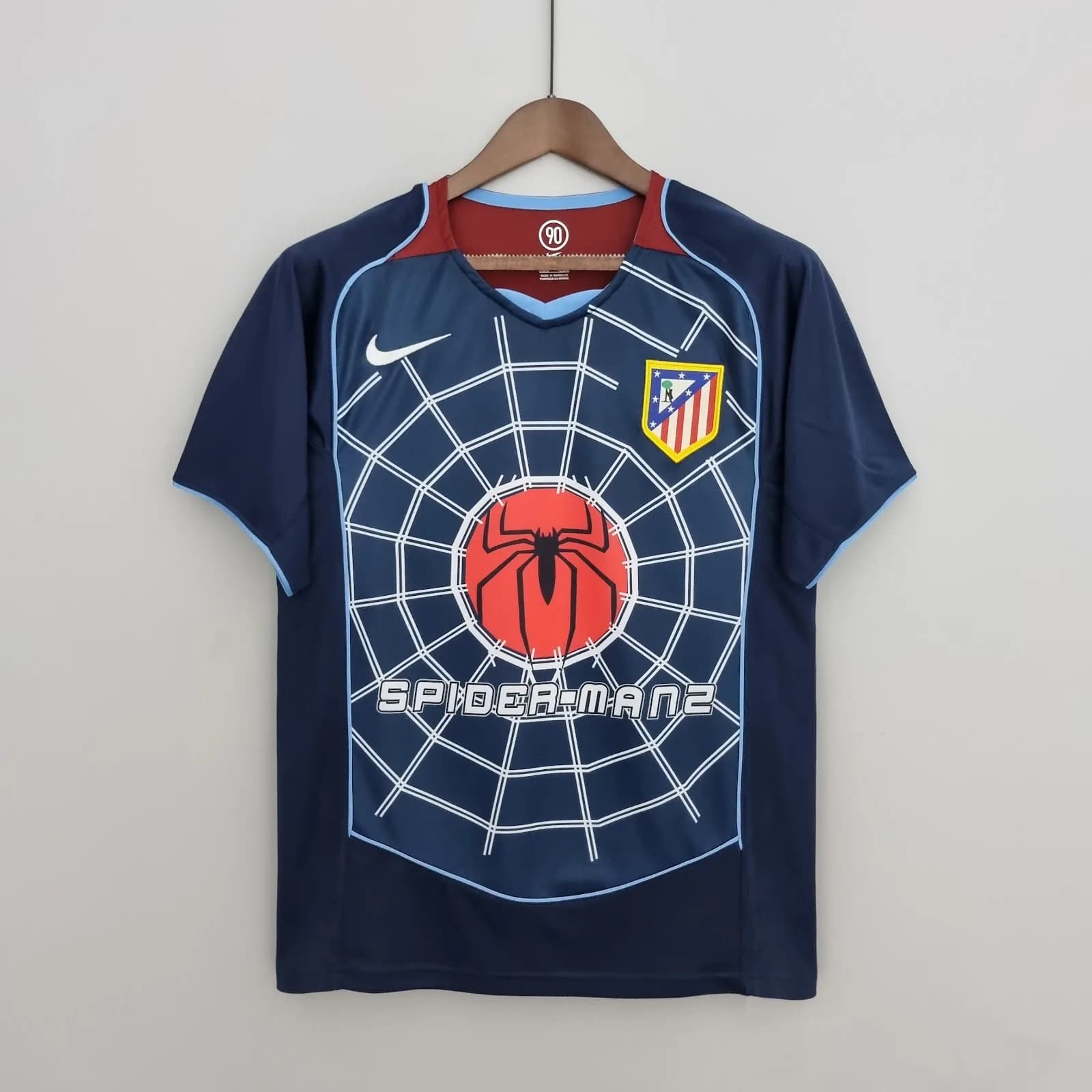 Camiseta Atletico de Madrid – Visitante Retro – 2004-05 – Variante 1