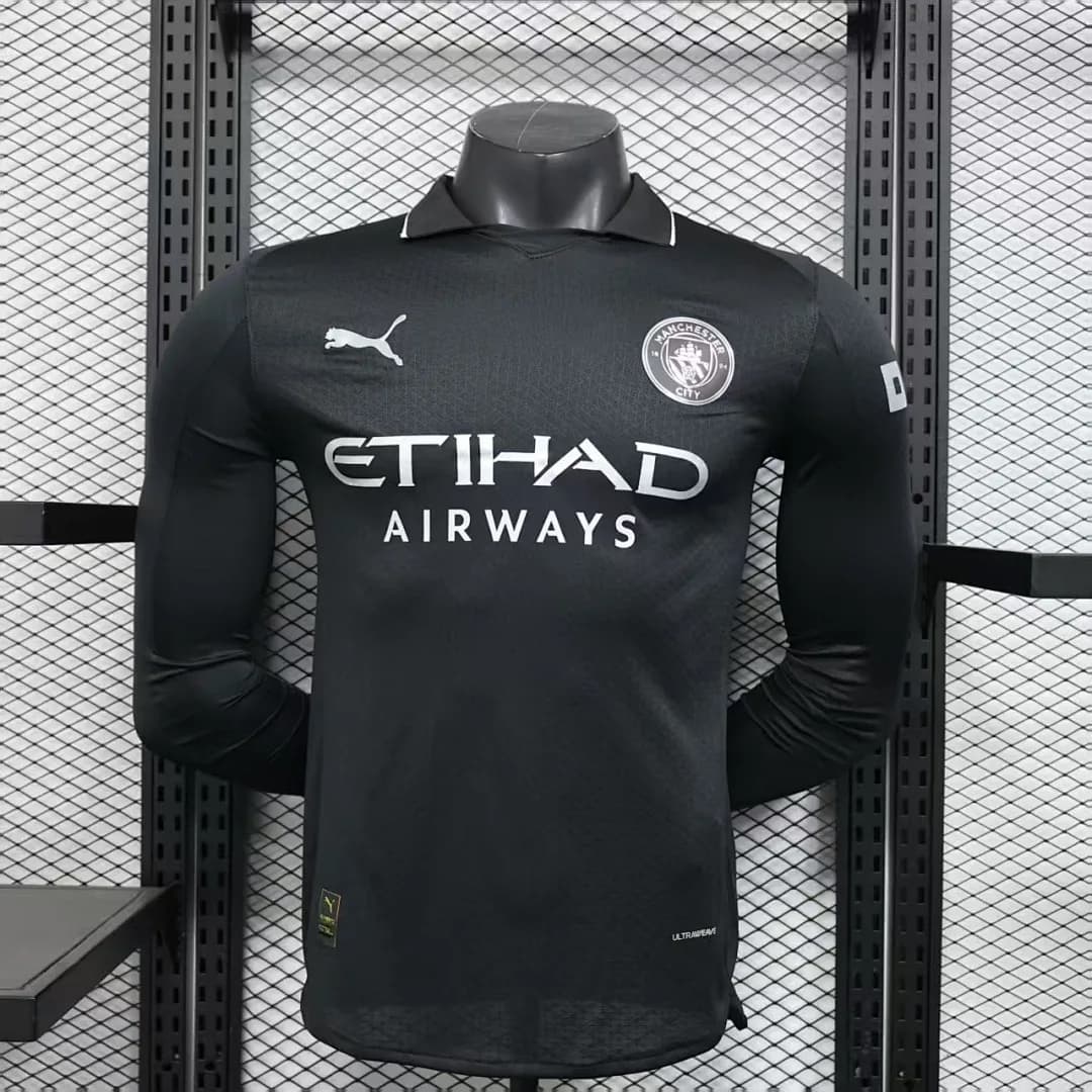 Camiseta Manchester City Tercera Manga Larga