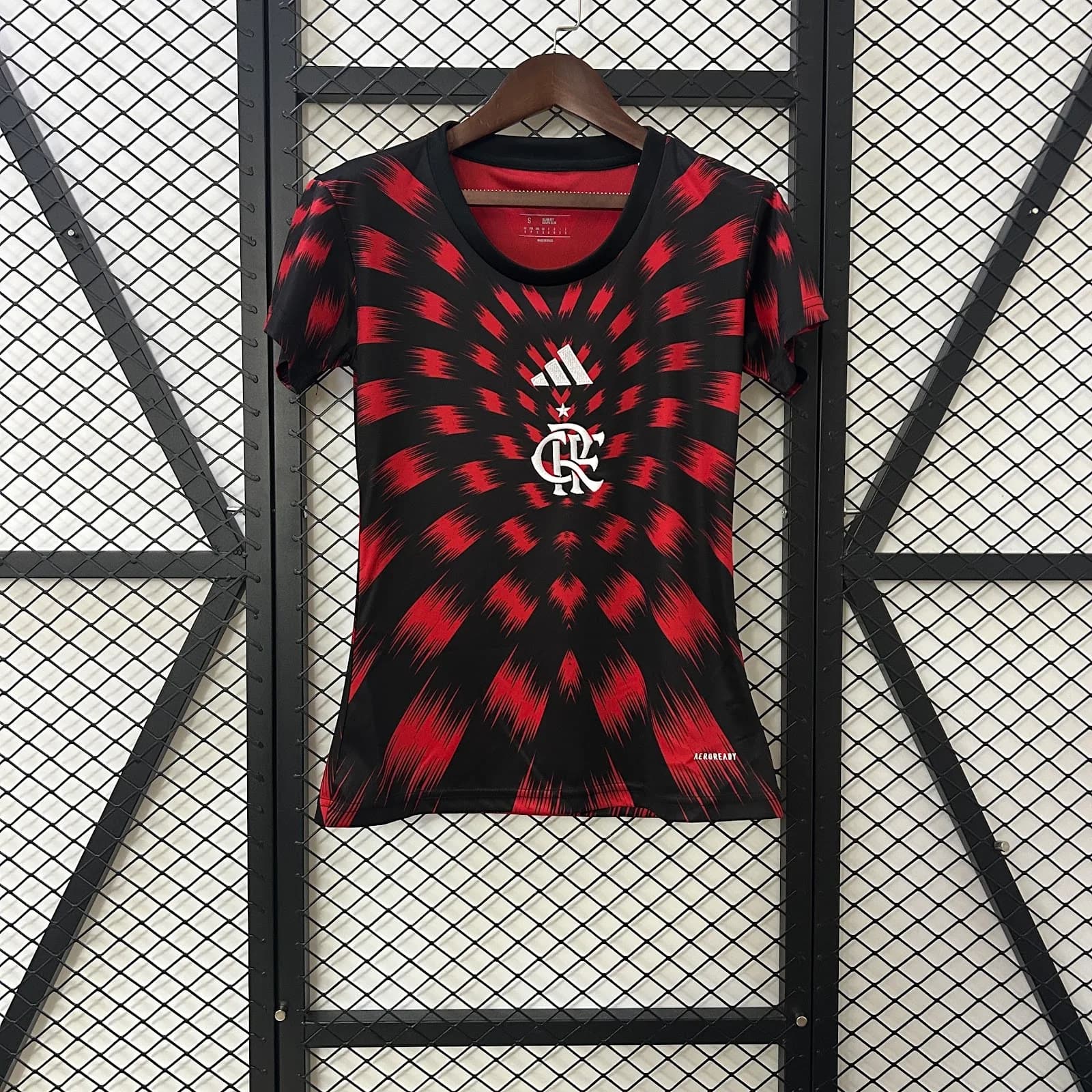 Camiseta Flamengo – Prepartido Mujer – 2025-26