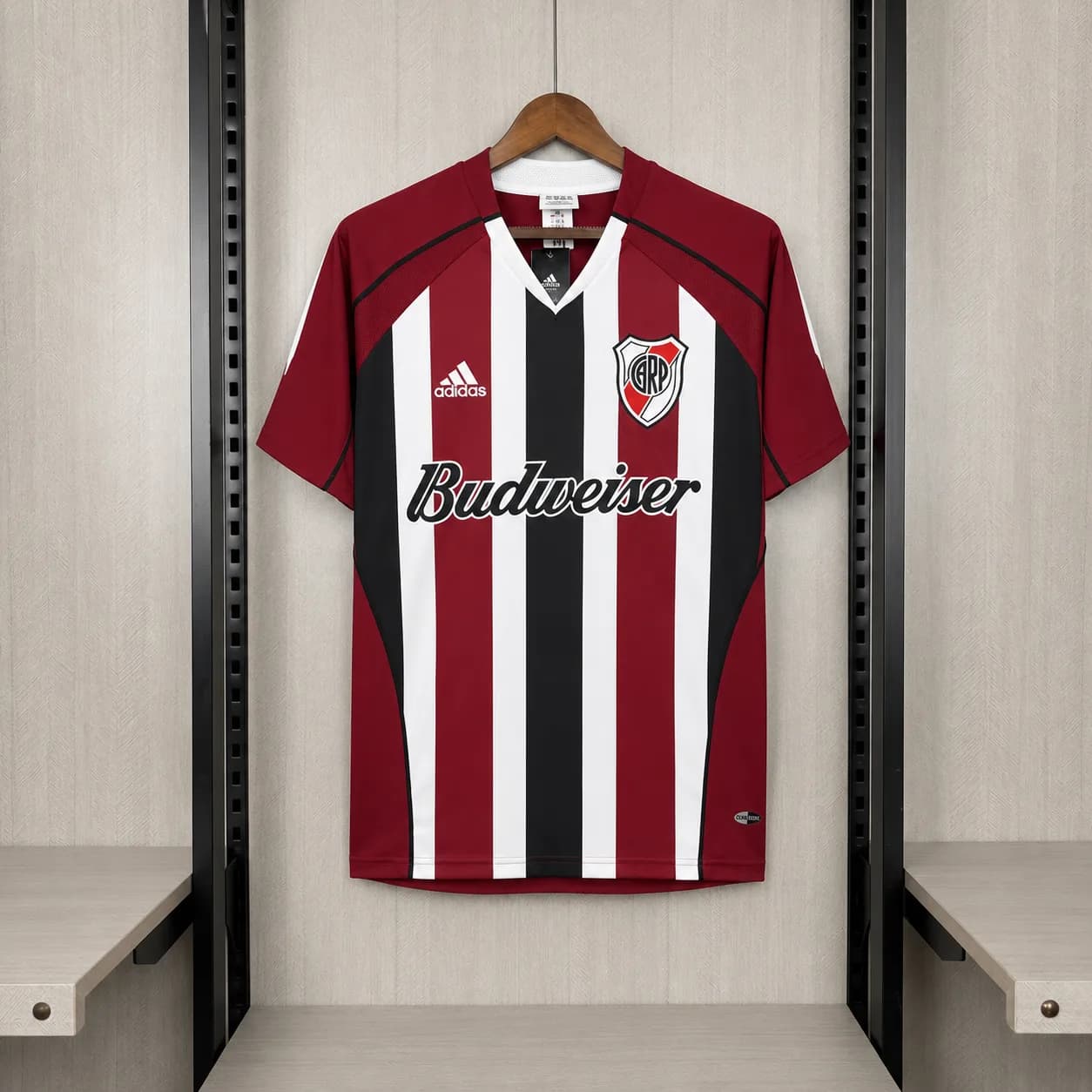 Camiseta River Plate – Tercera equipación Retro con patrocinadores – 2005-06