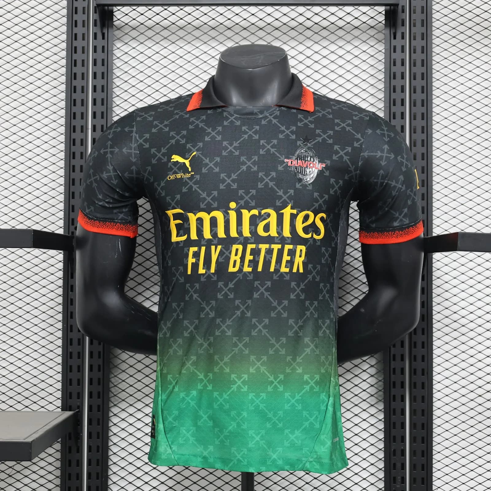 Camiseta AC Milan – Edición especial con patrocinadores – 2025-26 – Variante 2