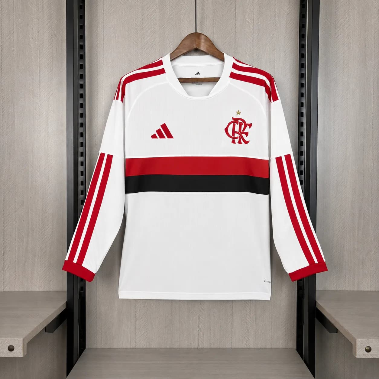 Camiseta Flamengo – Visitante manga larga – 2026-27