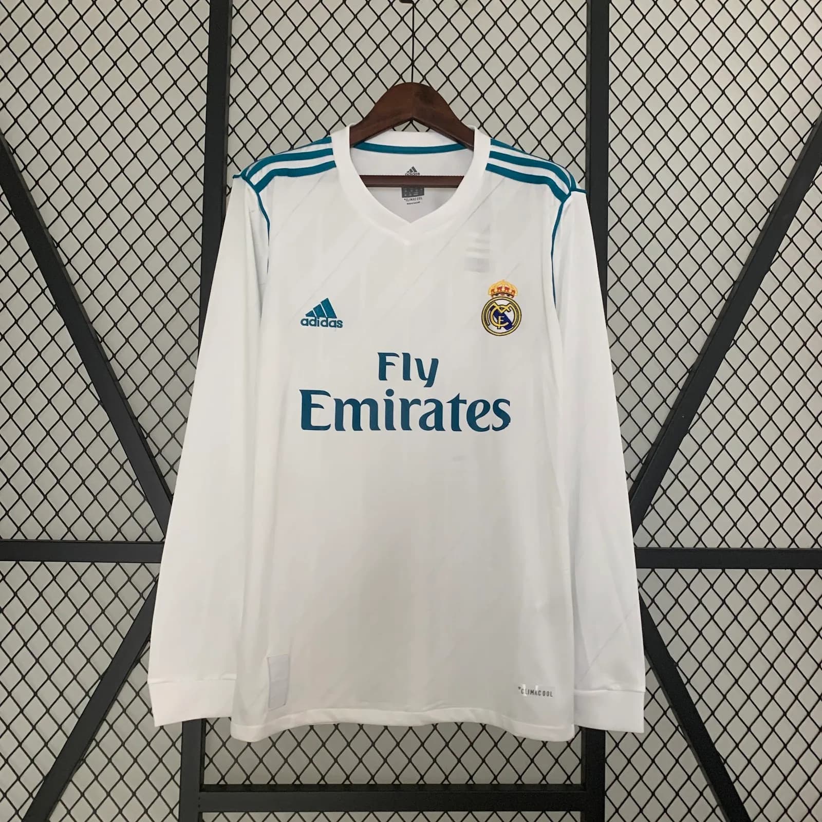 Camiseta Real Madrid – Titular manga larga Retro – 2017-18
