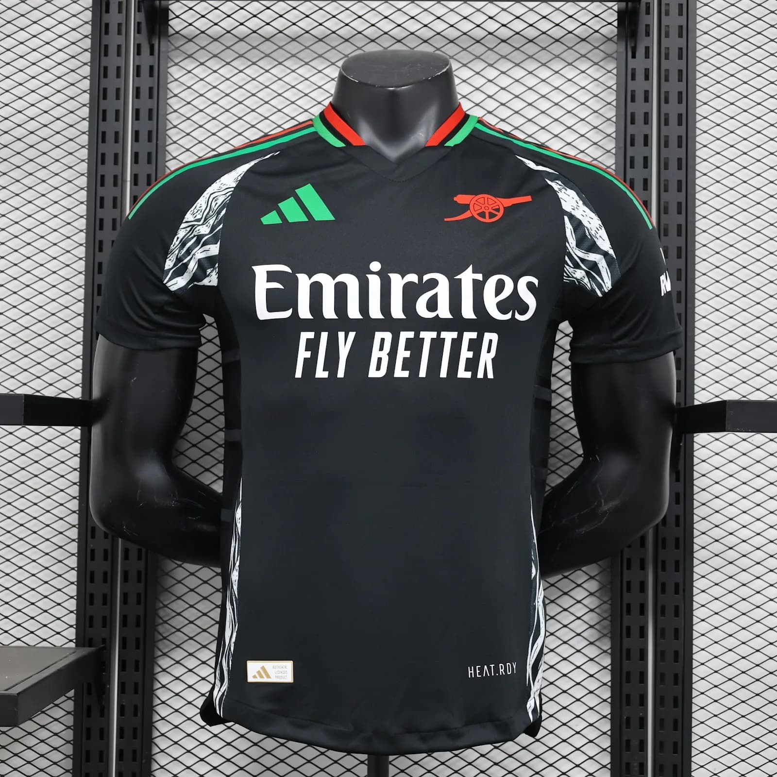 Camiseta Arsenal – Visitante versión jugador – 2024-25 – Variante 2