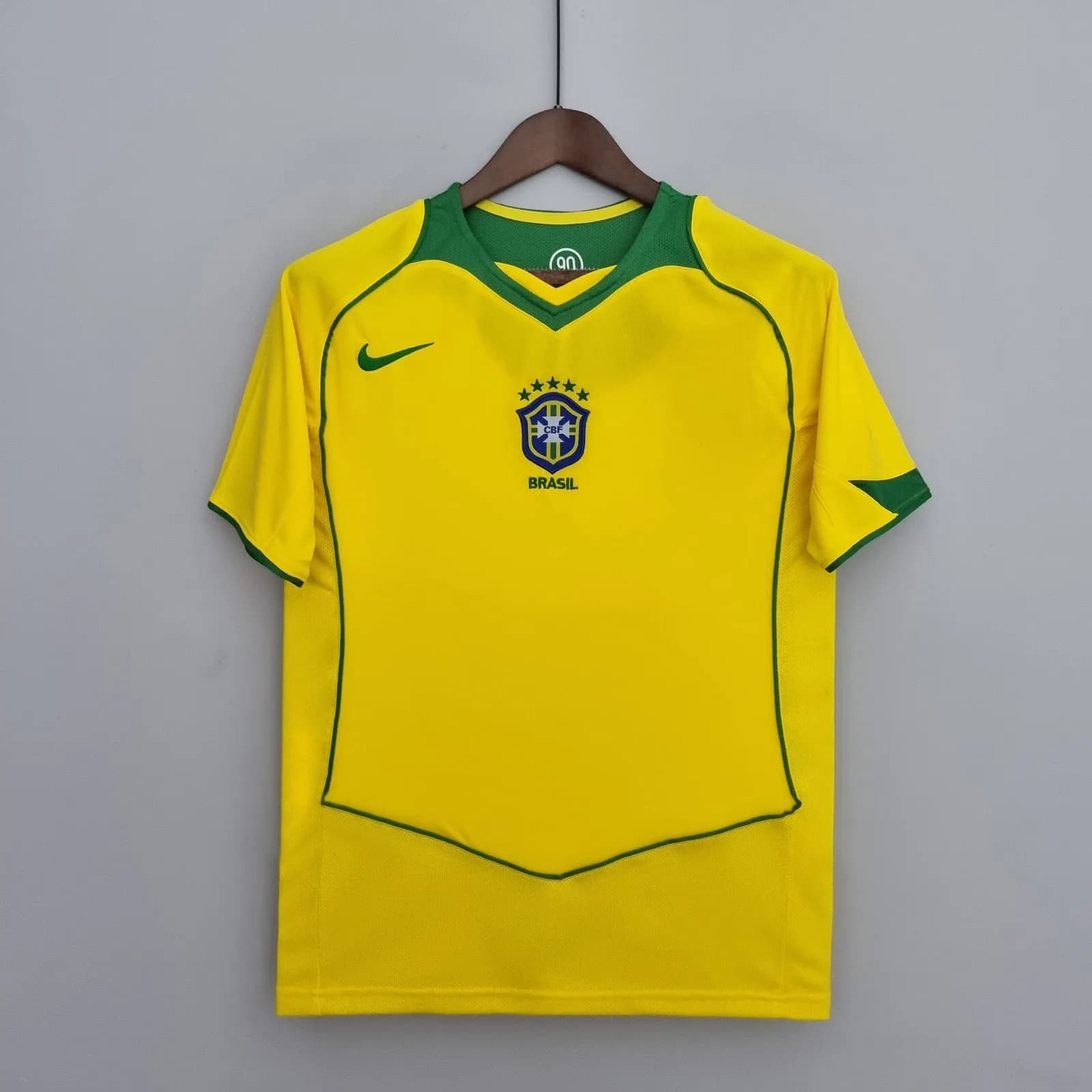 Camiseta Brasil – Titular Retro – 2004