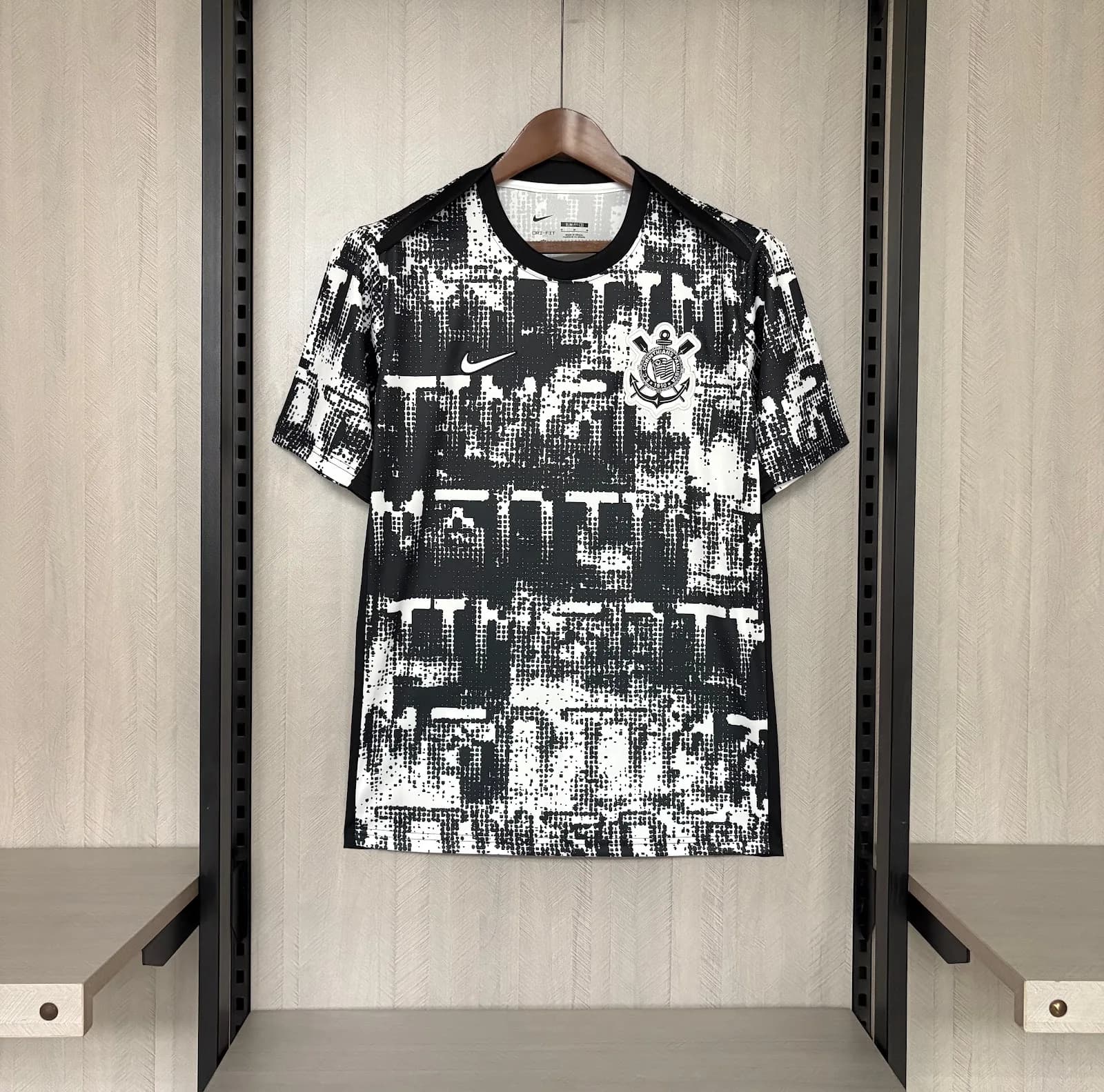 Camiseta Corinthians – Prepartido gris – 2026-27