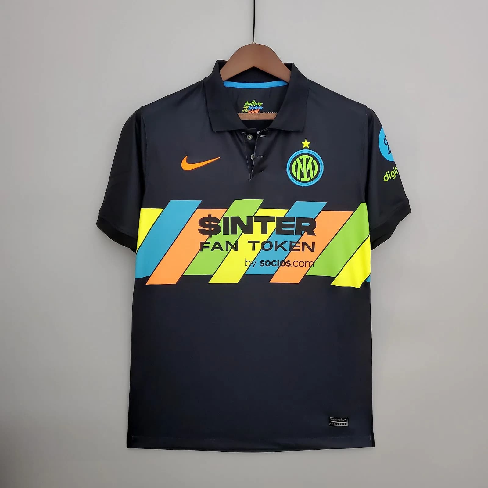 Camiseta Inter de Milán – Tercera equipación con patrocinadores – 2021-22