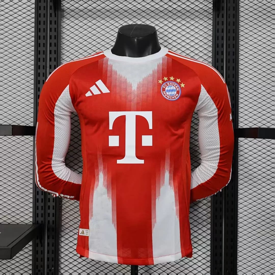 Camiseta Bayern Munich Local 2023/24 Manga Larga